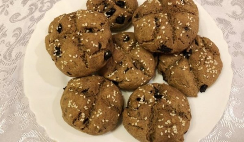 Хлебчета с лимец и подправки - много вкусни и подходящи за постите