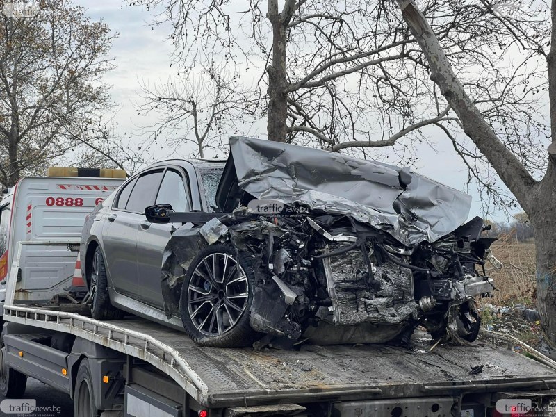 Шофьорът на БМВ със софийска регистрация виновен за тежката катастрофа с две жертви край Пловдив