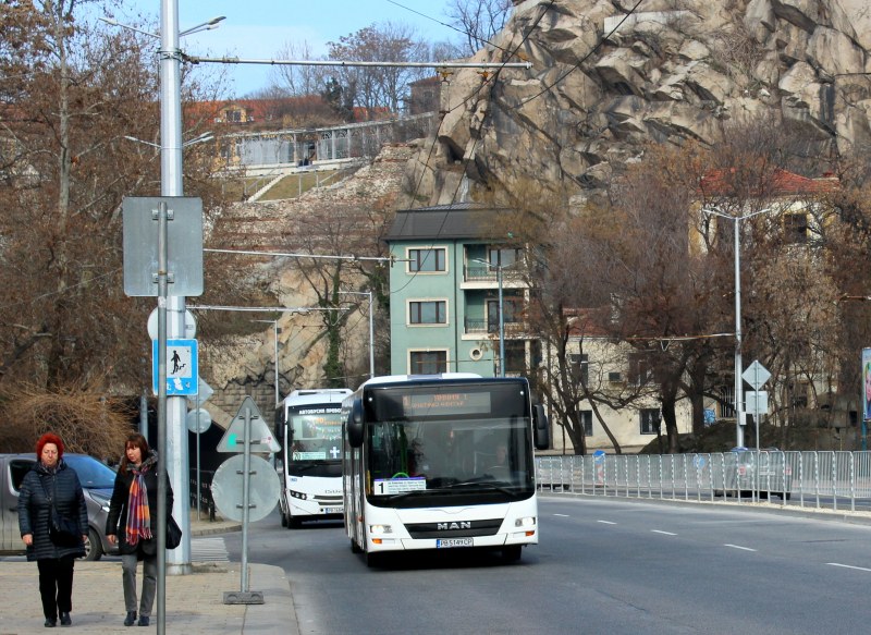 Празнично разписание на автобусите в Пловдив по Коледа и Нова година