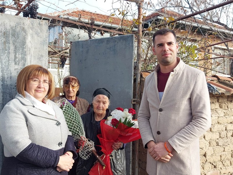 Баба Милка стана на 102 и е най-възрастната в община “Родопи“
