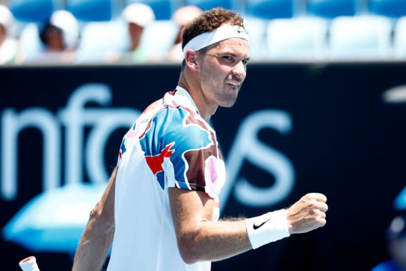 Григор Димитров с лекота се класира за третия кръг на Australian Open