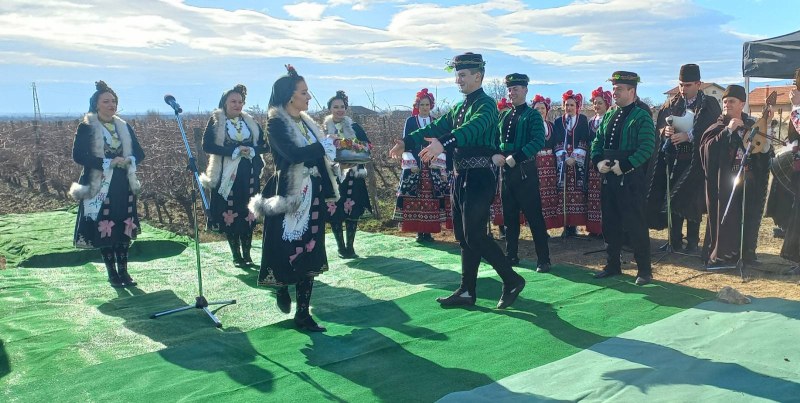 Спазиха традицията в Съединение в деня на свети Трифон