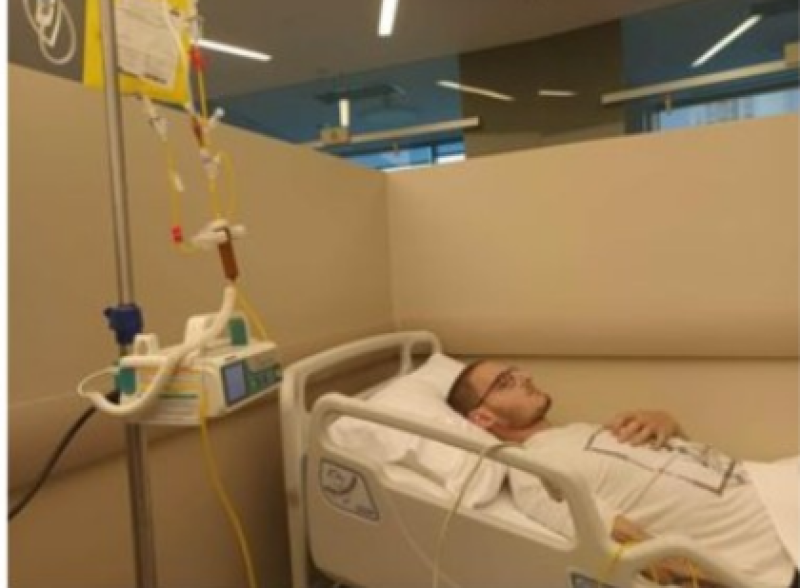 Да помогнем на Марио, който се бори с рак на белия дроб