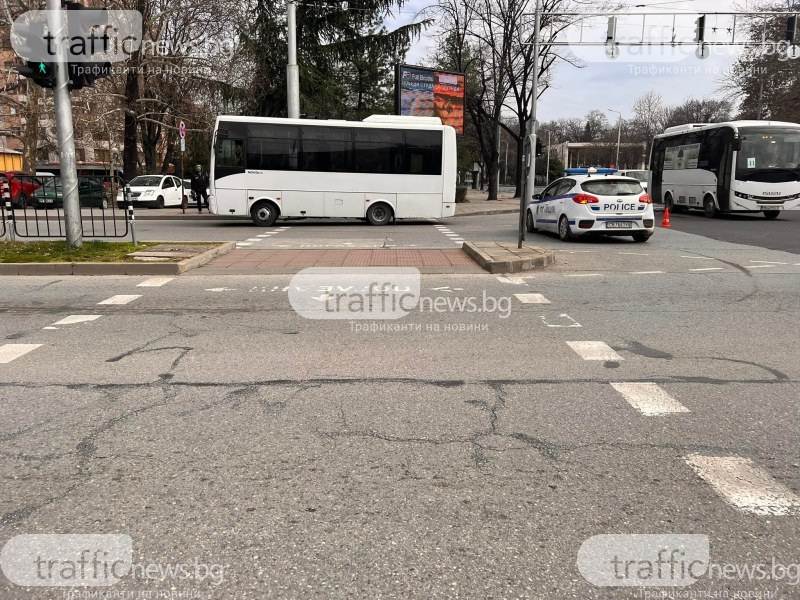 Автобус блъсна пешеходка в Пловдив