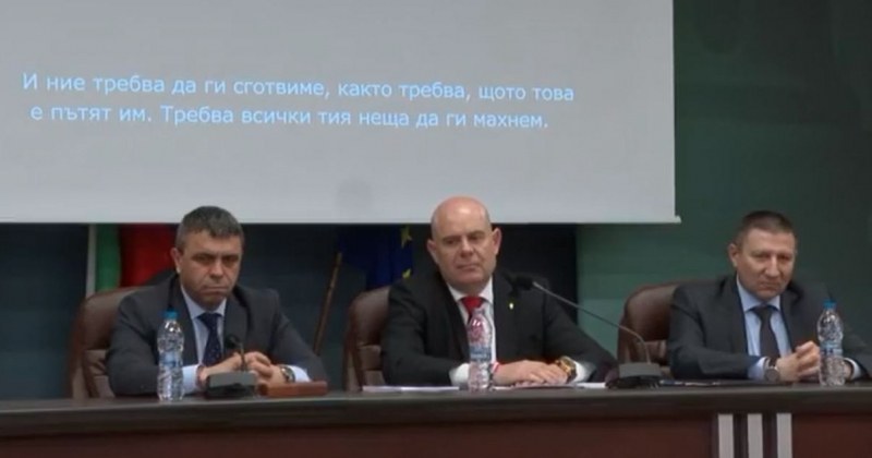 Иван Гешев с разкрития за групата, заплашвала магистрати