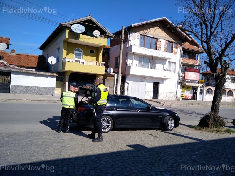 Има задържани при голямата полицейска акция в Пловдив