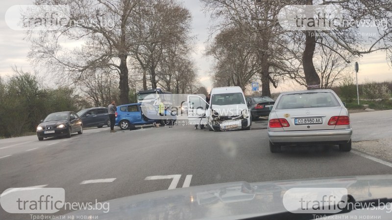 Тежка катастрофа на пътя Пловдив - Стамболийски
