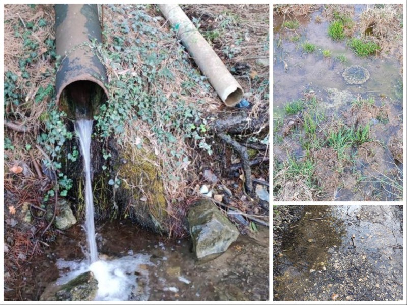 Литри питейна вода се изливат в местността „Бирария” в Перущица, а хората на сухо