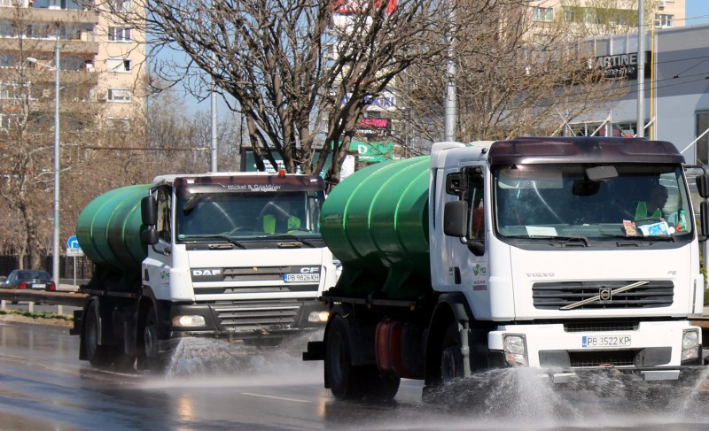 Пловдивските улици ще се мият по график и другата седмица
