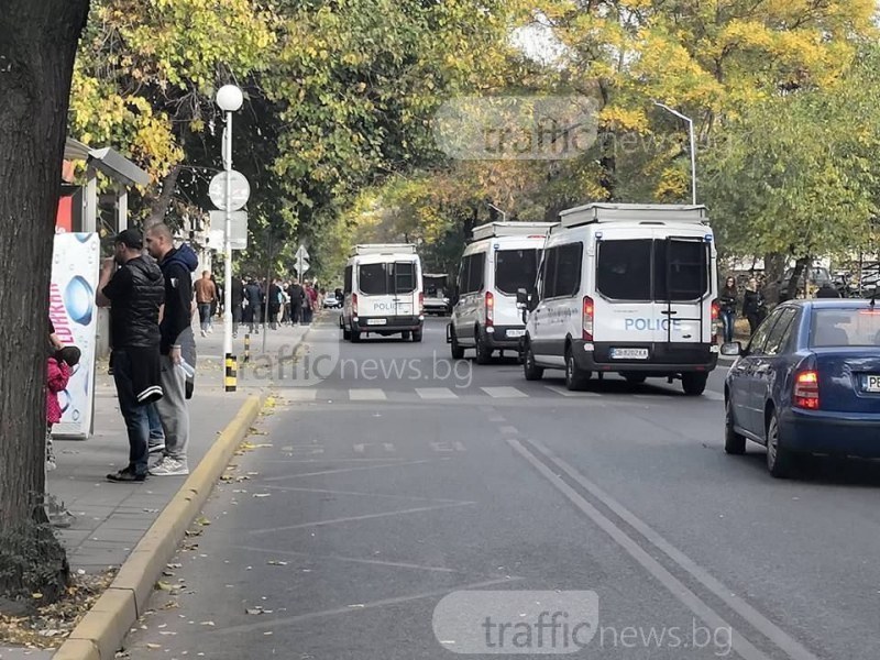 500 полицаи мобилизирани заради мача Локо-Левски в Пловдив