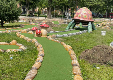 Уникално миниголф игрище правят в Стамболийски, почти готово е и ще е безплатно