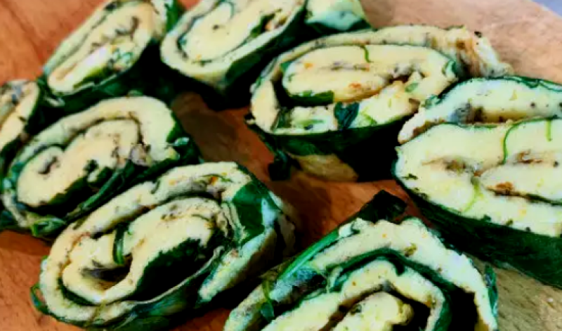 Спаначен омлет - бързо, вкусно, диетично ястие Спаначен омлет - бързо, вкусно, диетично ястие