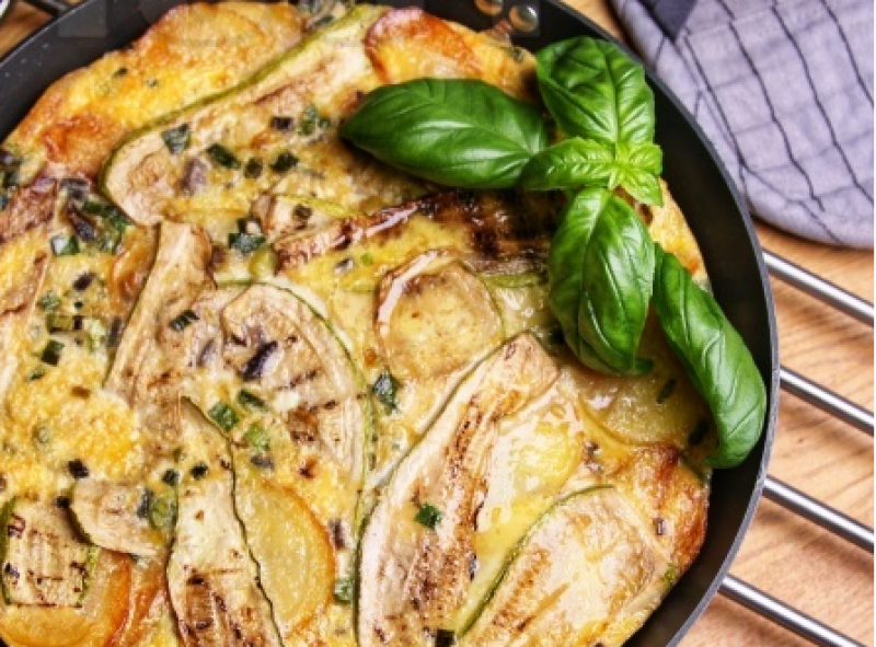 Градинарски омлет - бързо, вкусно и здравословно лятно ястие