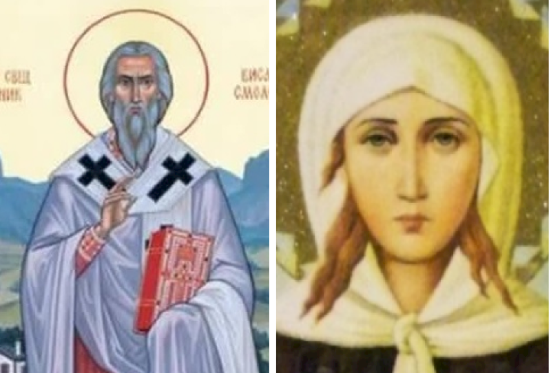 Светите Висарион Смоленски и Серафима девица почита Църквата днес