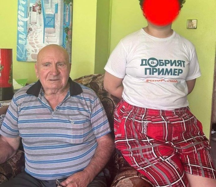 Възрастен мъж се грижи съвсем сам за внучката си и има нужда от помощ