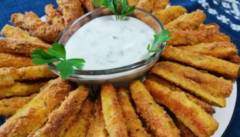 Хрупкави тиквички без пържене - уникално вкусни и доста по-здравословни