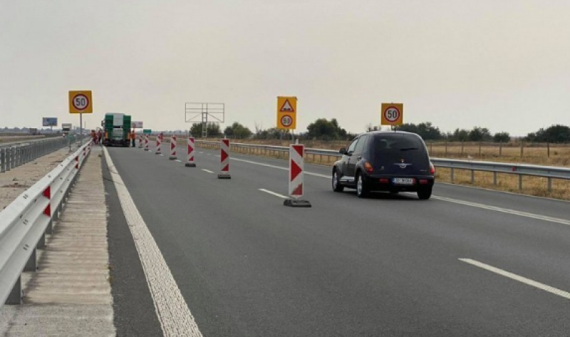 Ограничават движението по магистралата край Пловдив заради ремонт