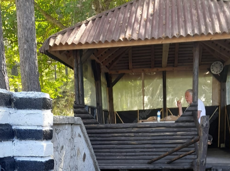 Красива беседка в Родопите впечатлява туристи