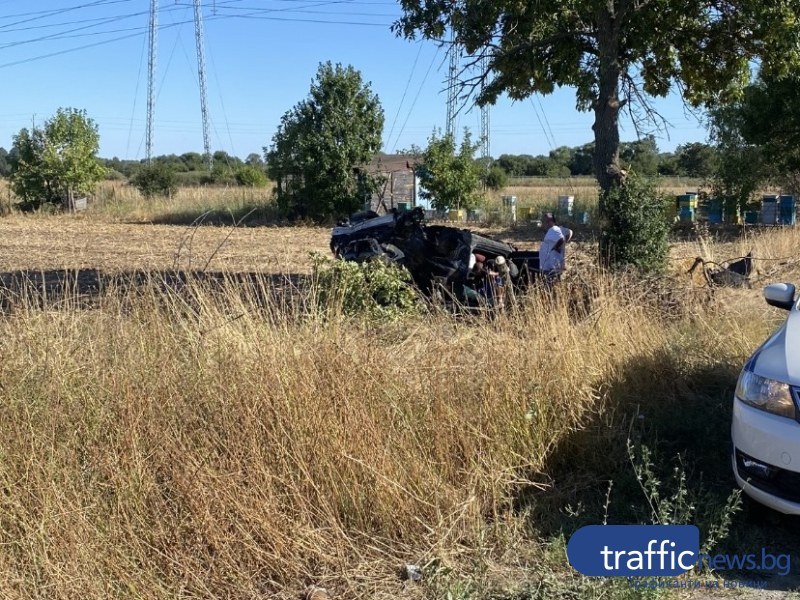 Двама са в болница след тежката катастрофа край Първомай