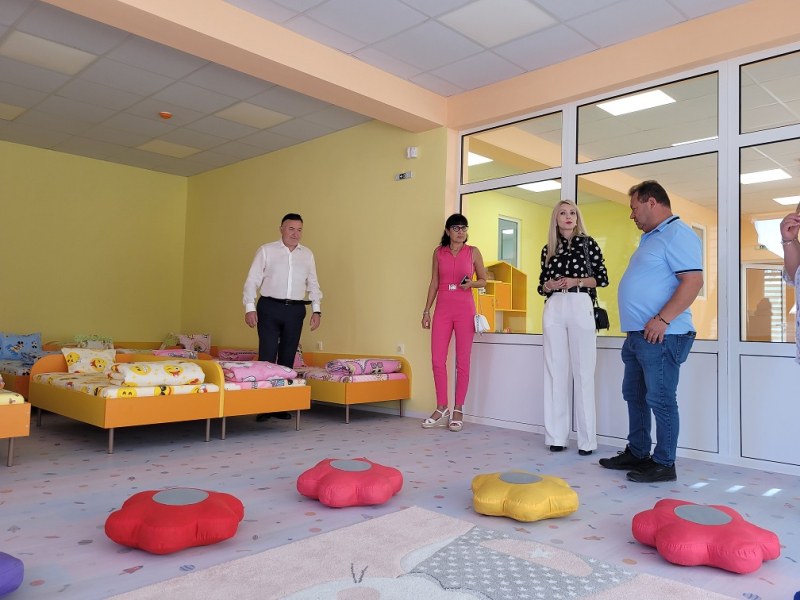 Обновена е сградата на детска група „Детелина“ в Каравелово, най-пострадала от наводнението
