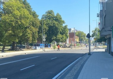 Улица „Даме Груев” ще е завършена в пътната й част до изборите