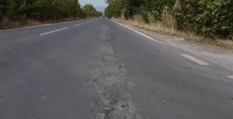 Напука се пътят Пловдив - Хисаря едва 3 години след ремонта
