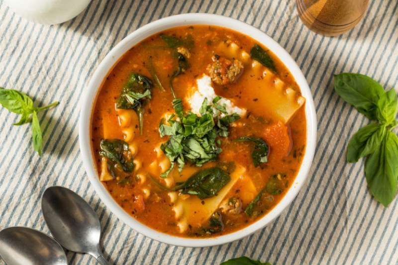 Засищаща супа, вдъхновена от любима италианска рецепта