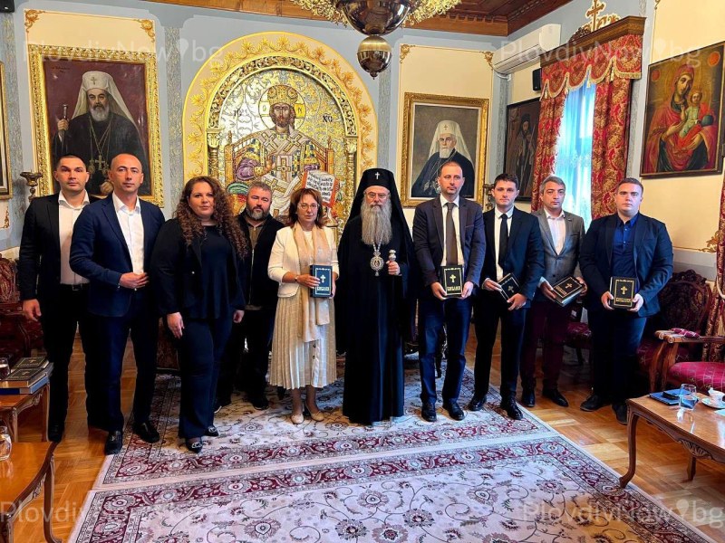Митрополит Николай благослови кандидатите на „Браво, Пловдив“