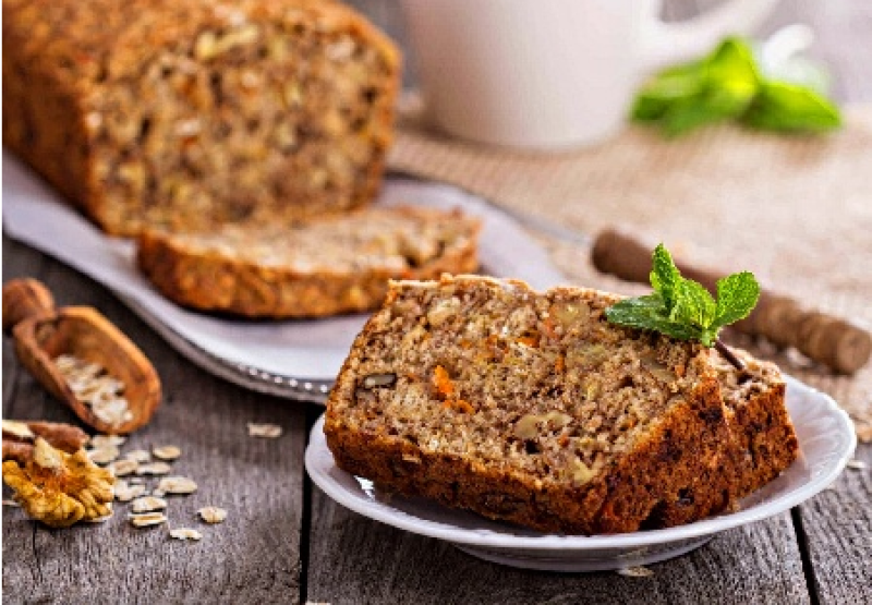 Кекс с орехи, мед, чай, лимонови и портокалови кори - постен, но уникално вкусен