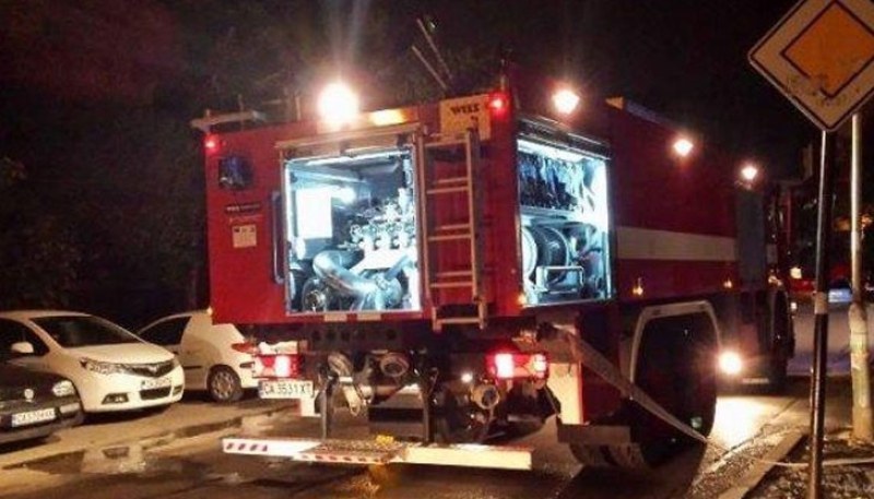 Мъж загина при пожар в жилищна кооперация в Пловдив