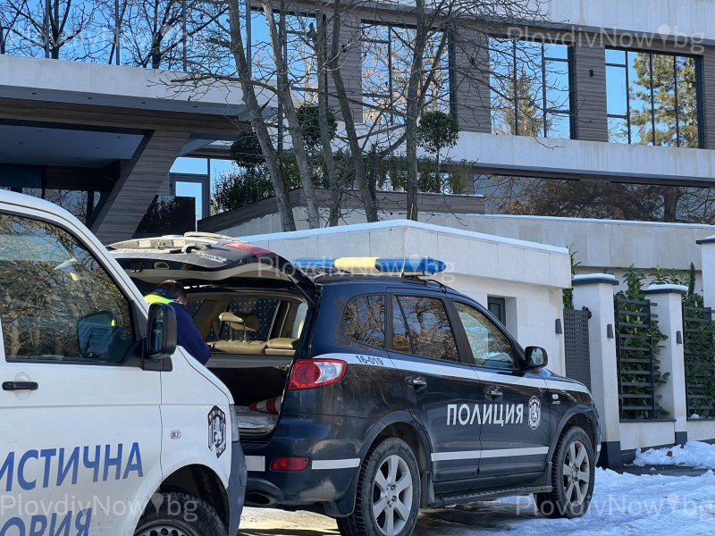 Над 30 полицаи атакуваха дома и една от базите на пловдивски бизнесмен
