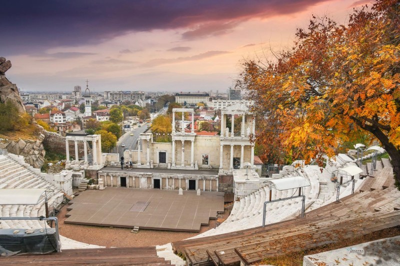 Четвъртък в Пловдив - слънчев, ясен, но по-хладен