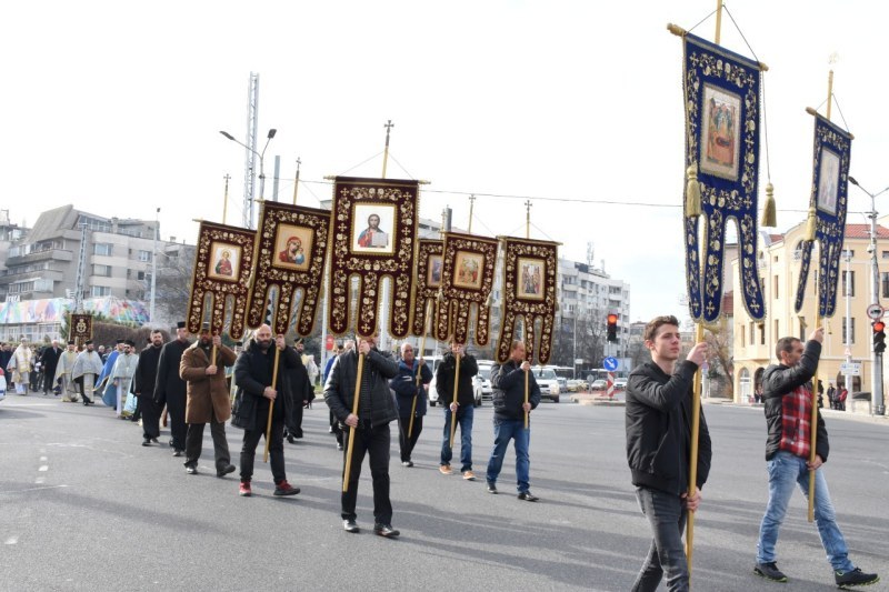 Временна организация на движението в Пловдив на Богоявление