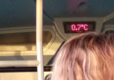 Пътници мръзнат на 7° в автобус по линията Катуница - Пловдив