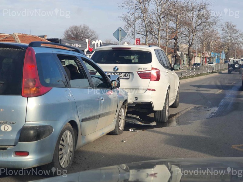 Катастрофа стана на един от най-натоварените булеварди в Пловдив