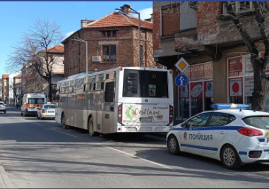 Автобус блъсна човек в Пловдив
