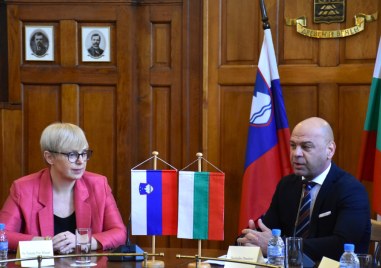 Кметът Костадин Димитров посрещна в президента на Република Словения