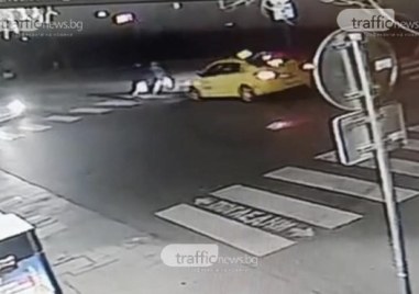 Таксиметровият шофьор, помел жена на пешеходна пътека в Пловдив, избяга в чужбина