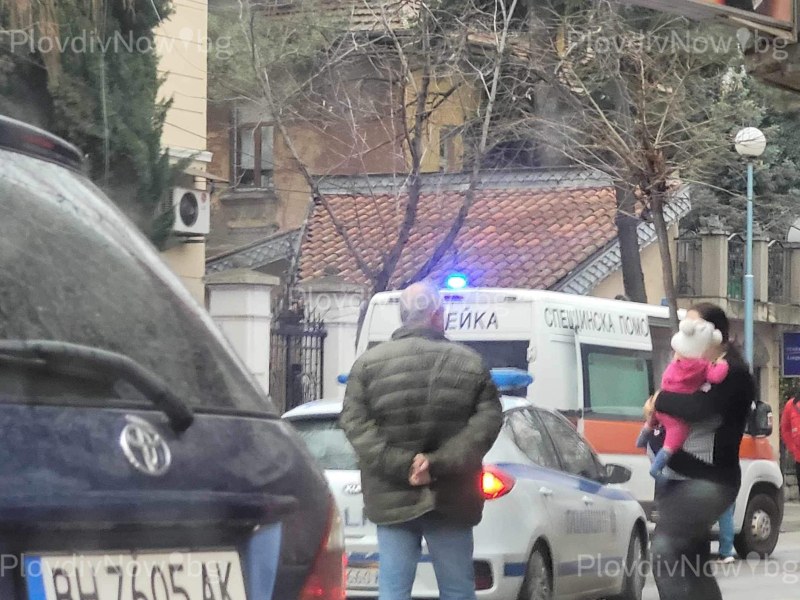 Катастрофа стана в центъра на Пловдив