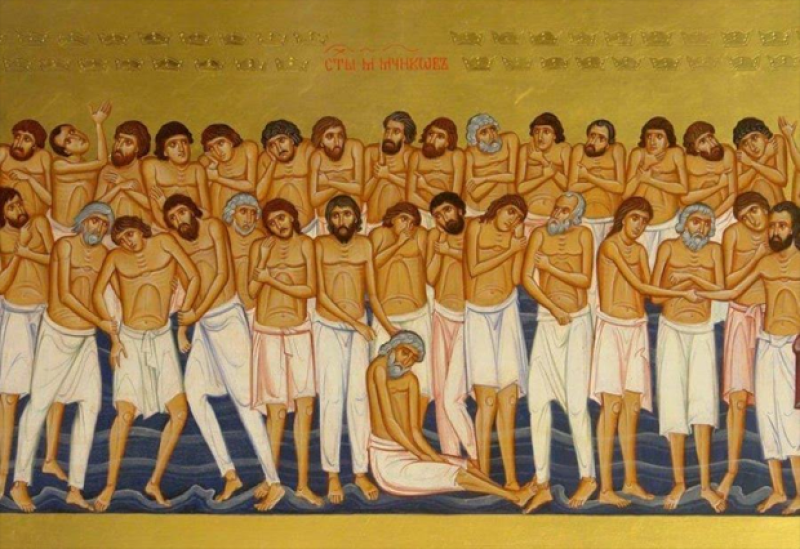Светите 42-ма мъченици в Амория почита Църквата днес