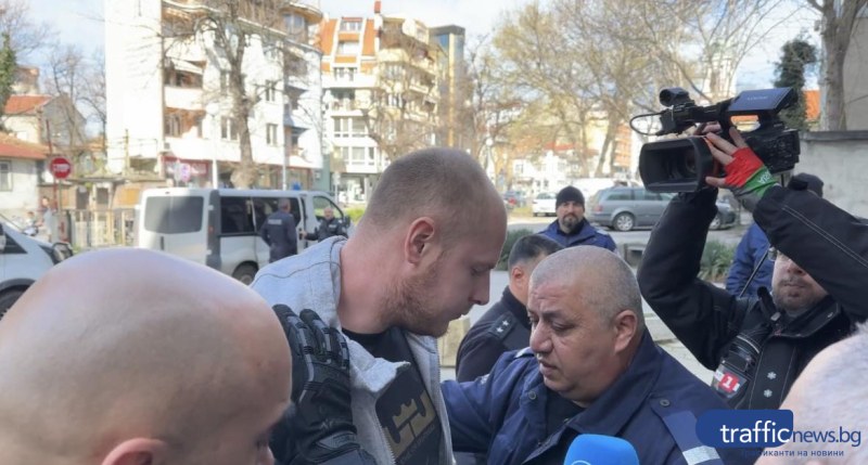 С полицейски конвой докараха Рангев Бизюрев в Пловдив