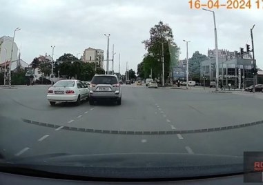 Шофьор направи опасна маневра в Пловдив