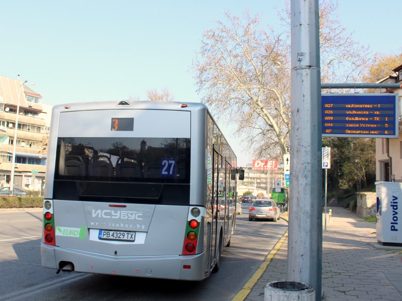 Променят маршрута на автобус 27 заради ремонта на Рогошко шосе