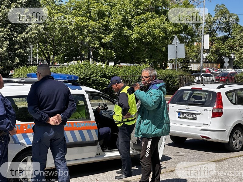 Агресивен шофьор на автобус изхвърли контрольор в Пловдив