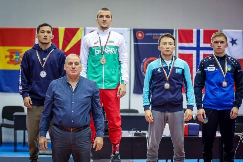 Пловдивският борец Ивайло Тисов спечели титлата на силен международен турнир