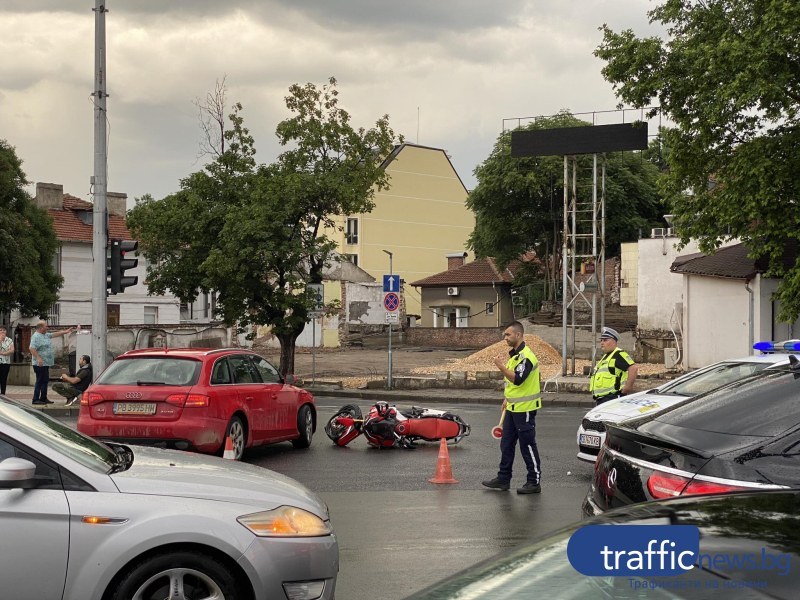 Катастрофа с моторист стана в Пловдив, съпровождал абитуриент