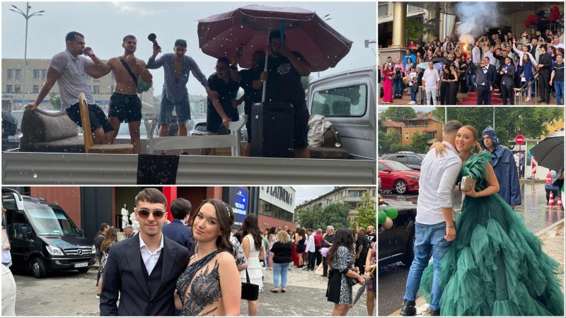 В добро настроение, „На маса”, качени в камион пристигнаха абитуриенти пред Тримонциум