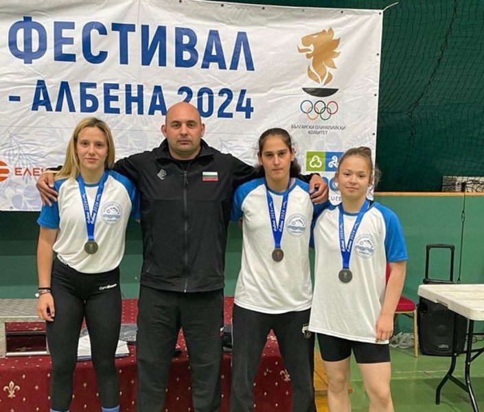 Боркините на Локомотив с пълен комплект медали от на фестивала “Олимпийски надежди“