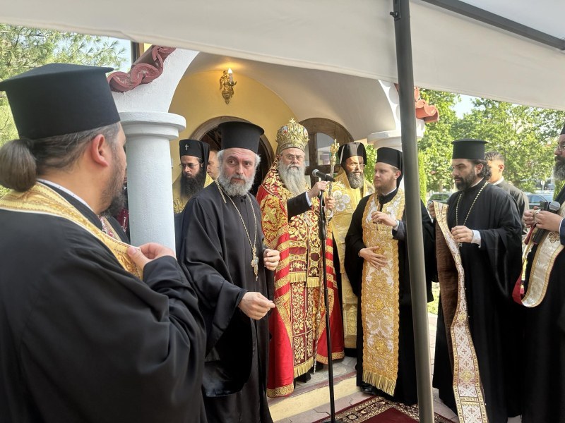 Пловдивският митрополит Николай освети новия параклис на ДКЦ-то в Тракия