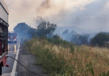 Напълно ликвидиран е пожарът край Михилци и Иван Вазово